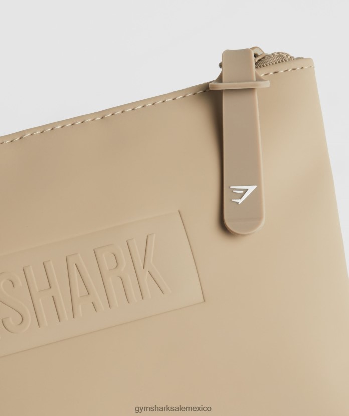 Gymshark bolsa de lavado diario cemento marrón unisexo 04BZTL1077 - Gymshark Mujer