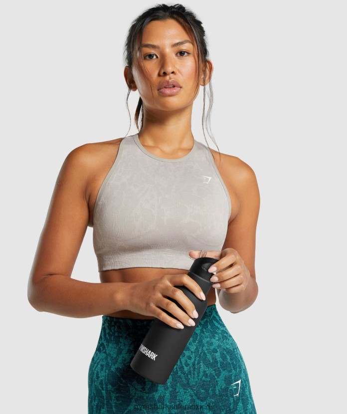 Gymshark botella de agua con pajita negro unisexo 04BZTL1115 - Gymshark Mexico