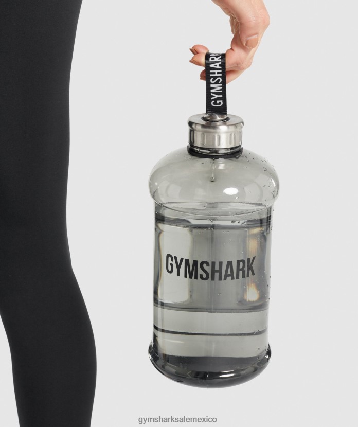 Gymshark botella de agua de 74 onzas negro unisexo 04BZTL1110 - Gymshark Mexico