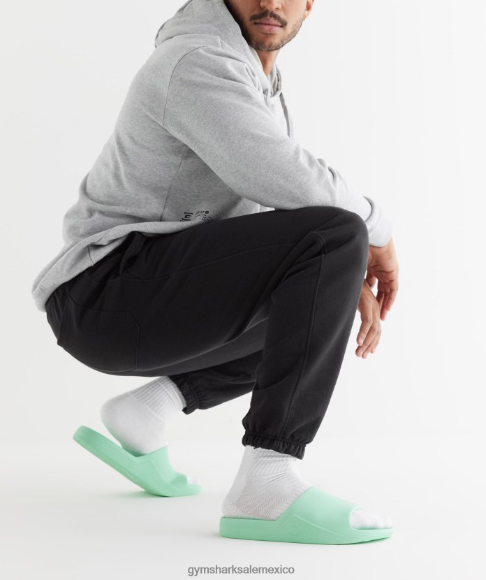 Gymshark diapositivas del día de descanso verde pastel unisexo 04BZTL1064 - Gymshark Sale