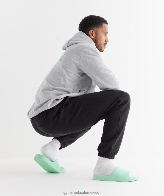 Gymshark diapositivas del día de descanso verde pastel unisexo 04BZTL1064 - Gymshark Sale