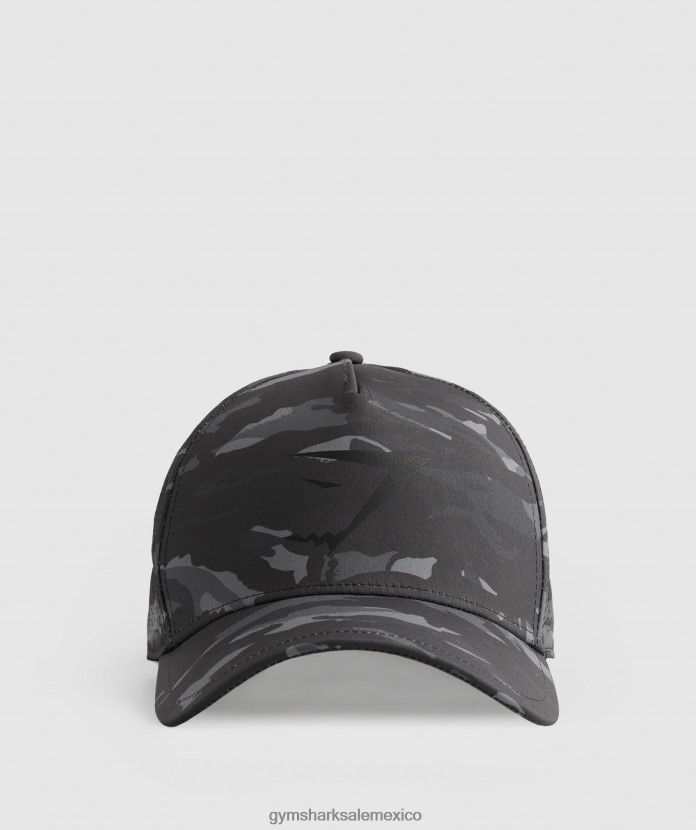 Gymshark camionero de malla negro unisexo 04BZTL1129 - Gymshark Mujer