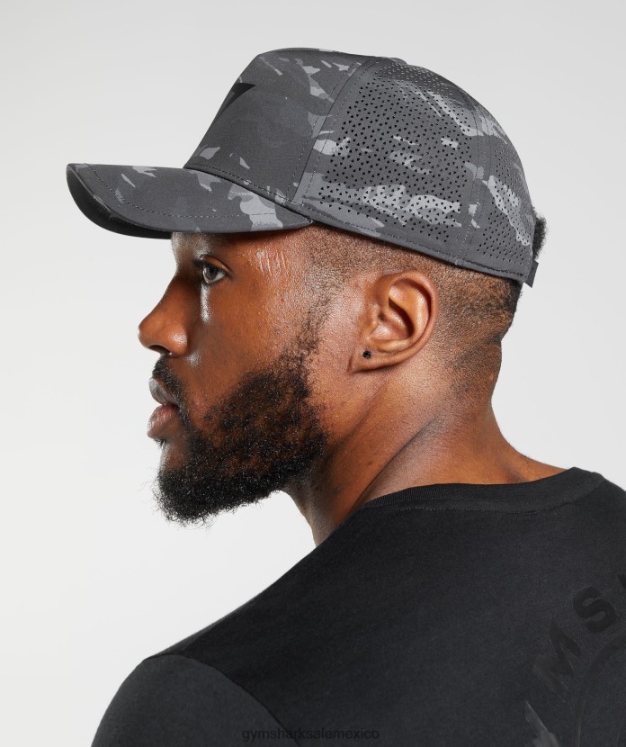 Gymshark camionero de malla negro unisexo 04BZTL1129 - Gymshark Mujer