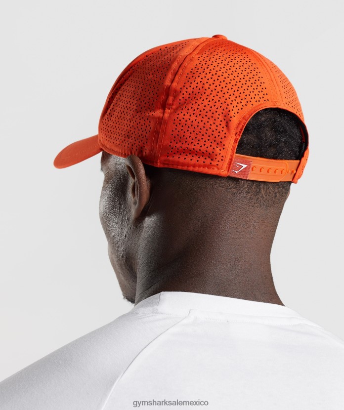 Gymshark camionero de malla pimiento rojo unisexo 04BZTL1133 - Gymshark Hombre