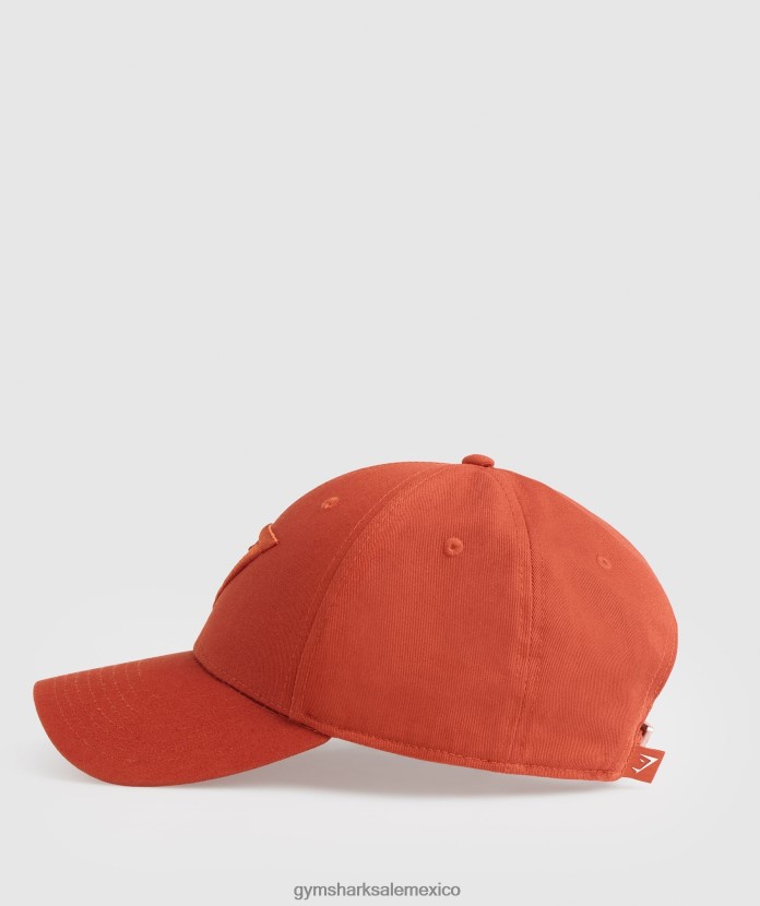 Gymshark gorra de cabeza de tiburón rojo cayena unisexo 04BZTL1127 - Gymshark México
