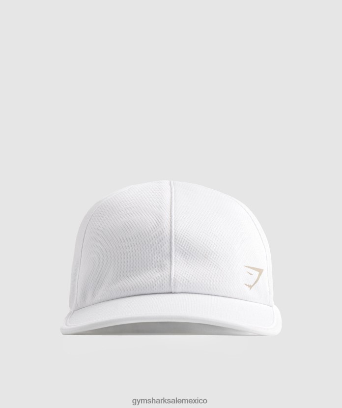 Gymshark gorra de cola de caballo blanco unisexo 04BZTL1138 - Gymshark Hombre