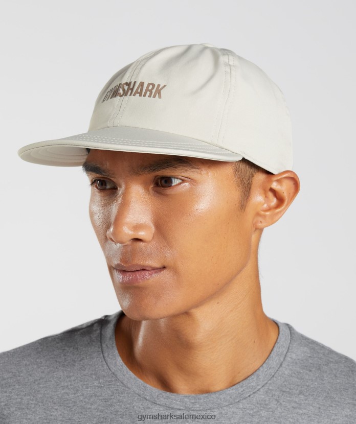 Gymshark gorra de visera plana gris guijarro unisexo 04BZTL1130 - Gymshark Mexico