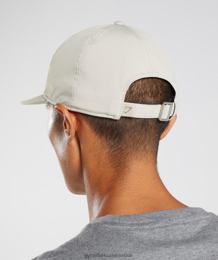 Gymshark gorra de visera plana gris guijarro unisexo 04BZTL1130 - Gymshark Mexico