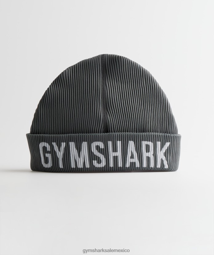 Gymshark gorro Docker sin costuras marga gris carbón unisexo 04BZTL1145 - Gymshark Mexico