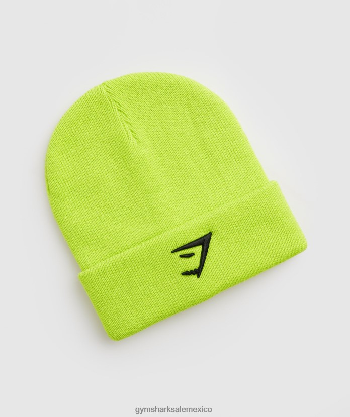 Gymshark gorro de cabeza de tiburón verde reactivo unisexo 04BZTL1141 - Gymshark Sale