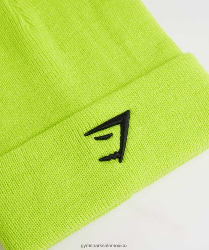 Gymshark gorro de cabeza de tiburón verde reactivo unisexo 04BZTL1141 - Gymshark Sale