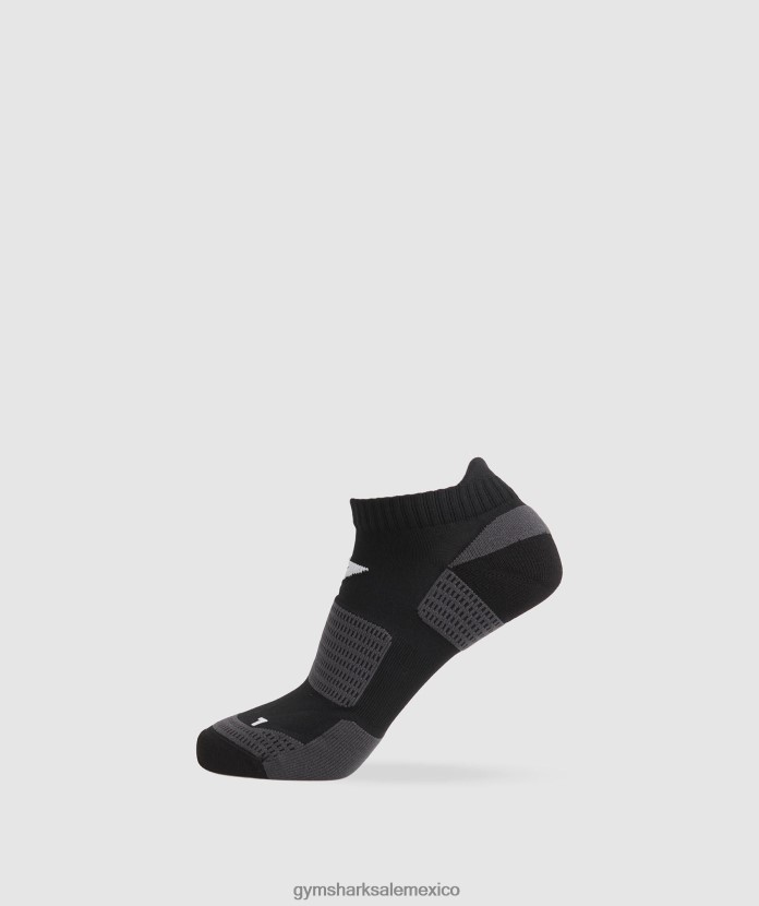 Gymshark calcetines tobilleros negro unisexo 04BZTL1103 - Gymshark Hombre
