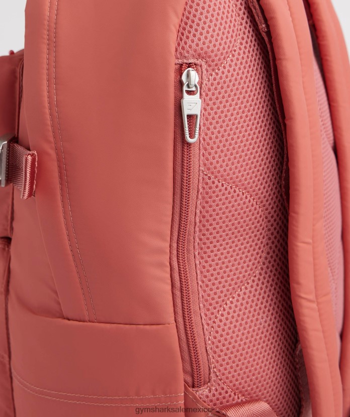 Gymshark mochila de estilo de vida rosa terracota unisexo 04BZTL1068 - Gymshark Mexico