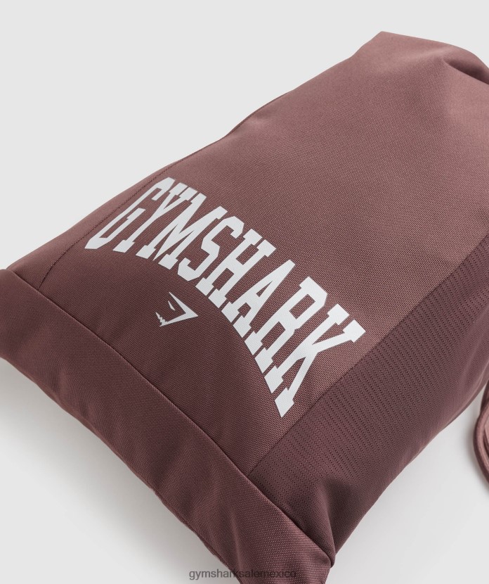 Gymshark mochila universitaria granate polvoriento unisexo 04BZTL1073 - Gymshark Mexico
