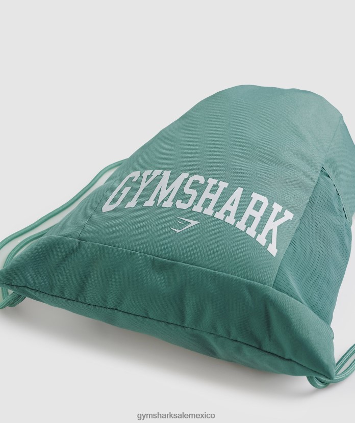 Gymshark mochila universitaria tinta verde azulado unisexo 04BZTL1071 - Gymshark Hombre