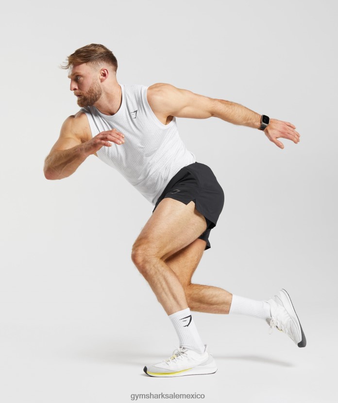 Gymshark deporte 5 pantalones cortos negro hombres 04BZTL511 - Gymshark Mujer