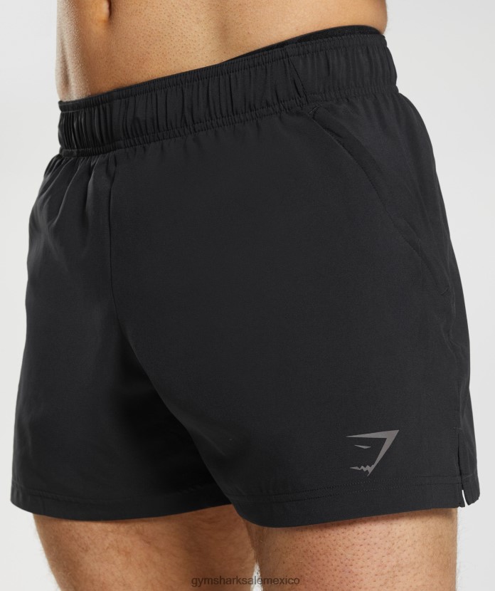 Gymshark deporte 5 pantalones cortos negro hombres 04BZTL511 - Gymshark Mujer