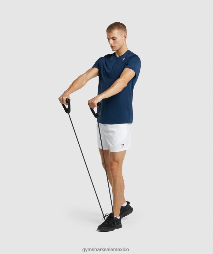 Gymshark llegada 5 pantalones cortos blanco hombres 04BZTL553 - Gymshark Sale