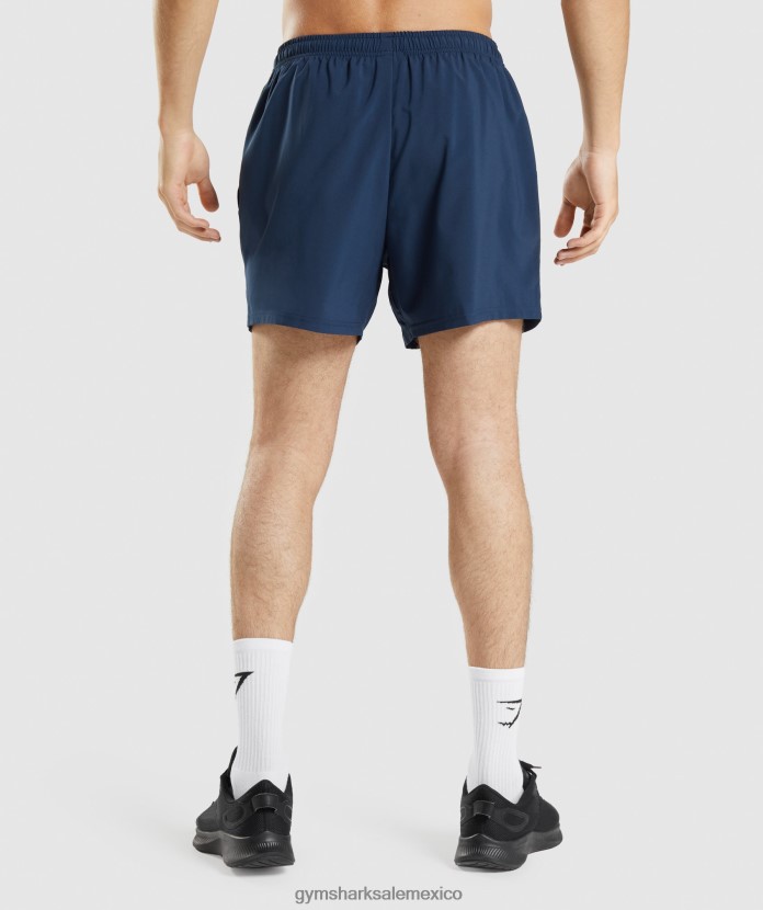 Gymshark llegada 5 pantalones cortos marina de guerra hombres 04BZTL556 - Gymshark Mujer