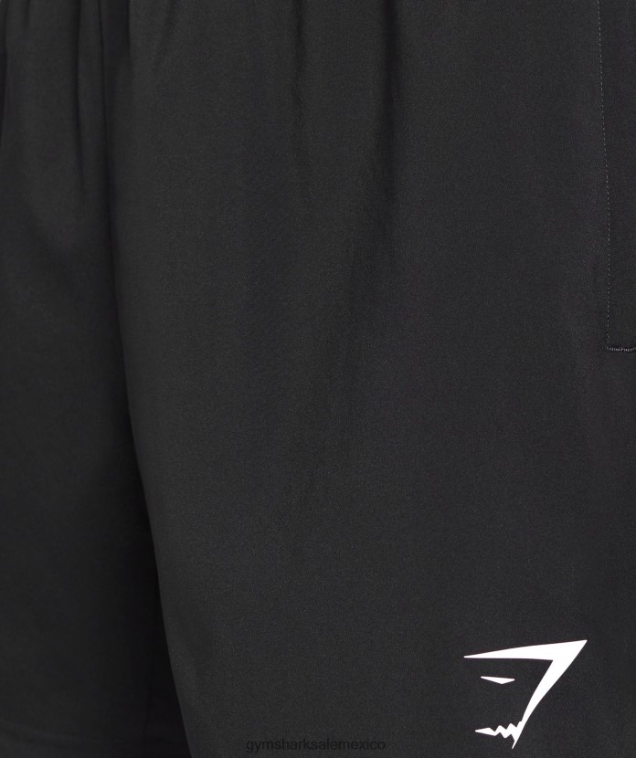 Gymshark llegada 5 pantalones cortos negro hombres 04BZTL509 - Gymshark México
