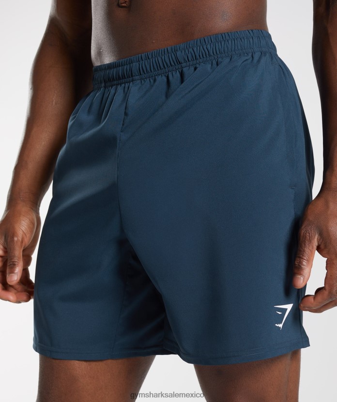 Gymshark pantalones cortos de llegada marina de guerra hombres 04BZTL533 - Gymshark Sale