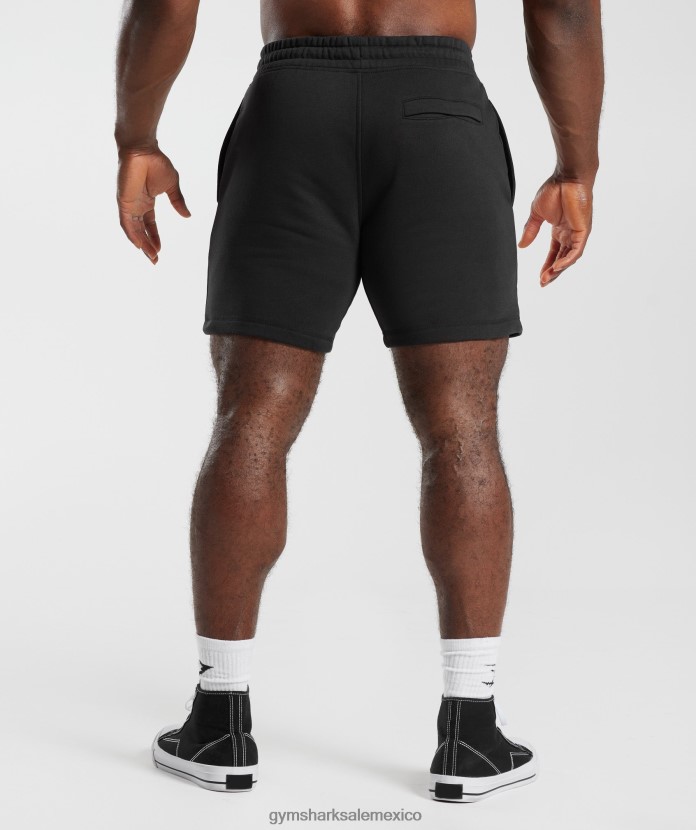 Gymshark pantalones cortos de microondas negro hombres 04BZTL536 - Gymshark Mujer