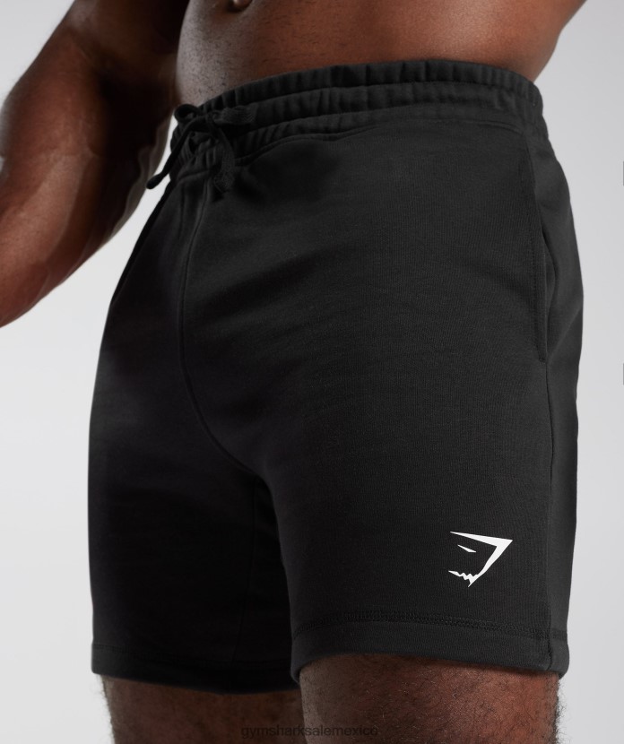 Gymshark pantalones cortos de microondas negro hombres 04BZTL536 - Gymshark Mujer