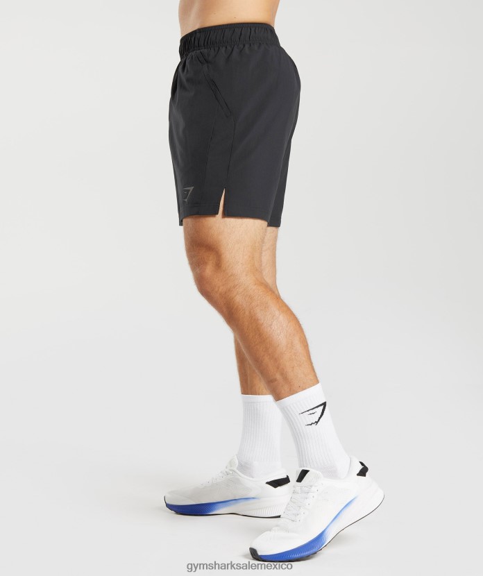 Gymshark pantalones cortos deportivos negro hombres 04BZTL513 - Gymshark Sale