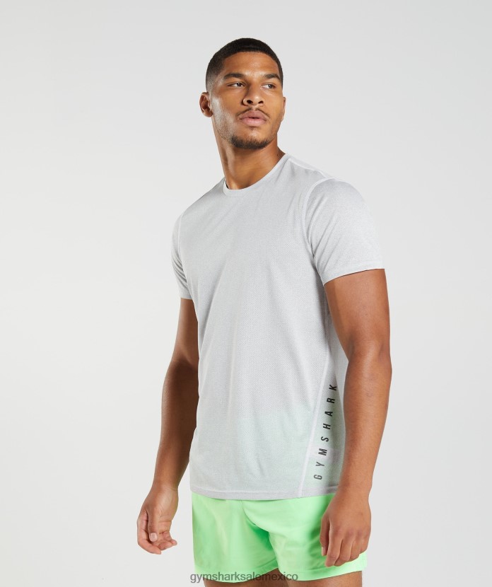 blanco/gris ahumado jaspeado