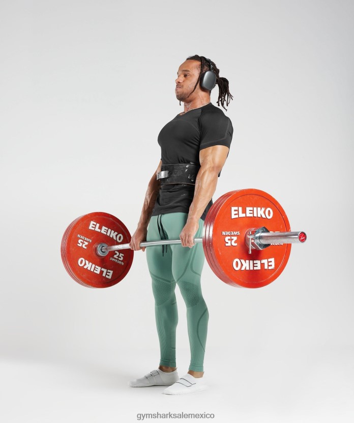 Gymshark 315 medias sin costuras verde azulado/verde joya hombres 04BZTL1030 - Gymshark Hombre