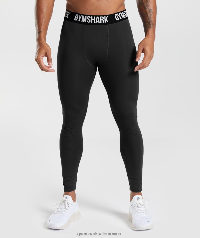 Gymshark leggings de capa base element negro hombres 04BZTL1028 - Gymshark Sale