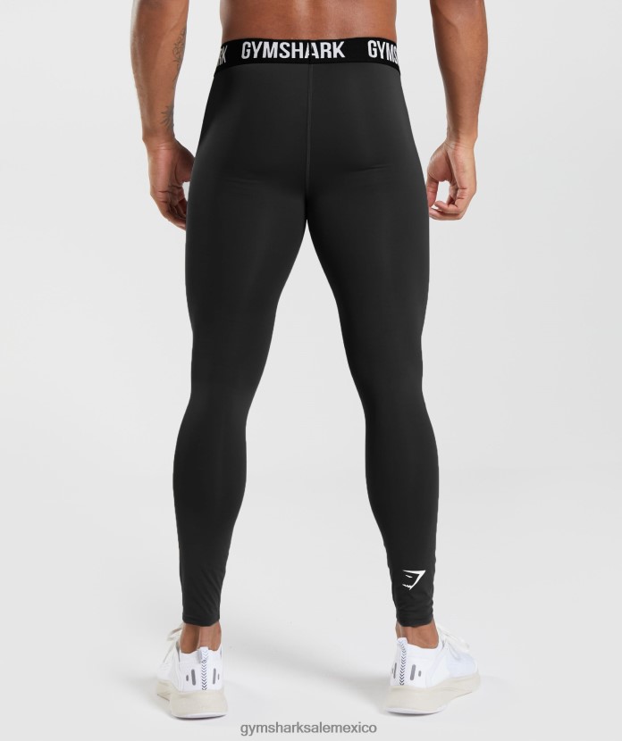 Gymshark leggings de capa base element negro hombres 04BZTL1028 - Gymshark Sale