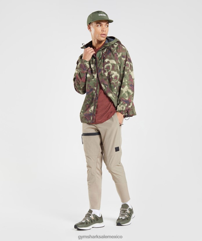 Gymshark retomar chaqueta núcleo de oliva hombres 04BZTL861 - Gymshark Mujer