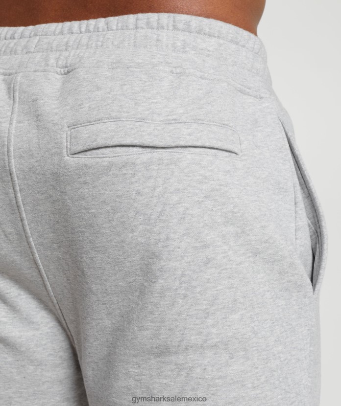 Gymshark corredores de cresta marga gris claro hombres 04BZTL1056 - Gymshark Hombre