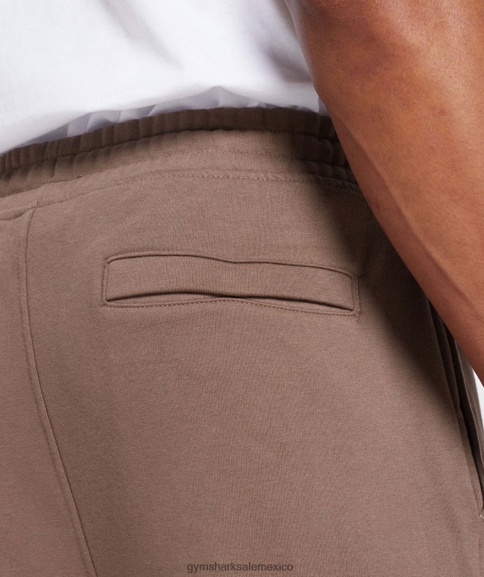 Gymshark corredores de cresta marrón trufa hombres 04BZTL1058 - Gymshark Mexico