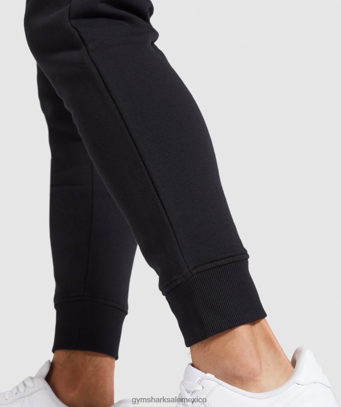 Gymshark corredores de cresta negro hombres 04BZTL1054 - Gymshark Sale