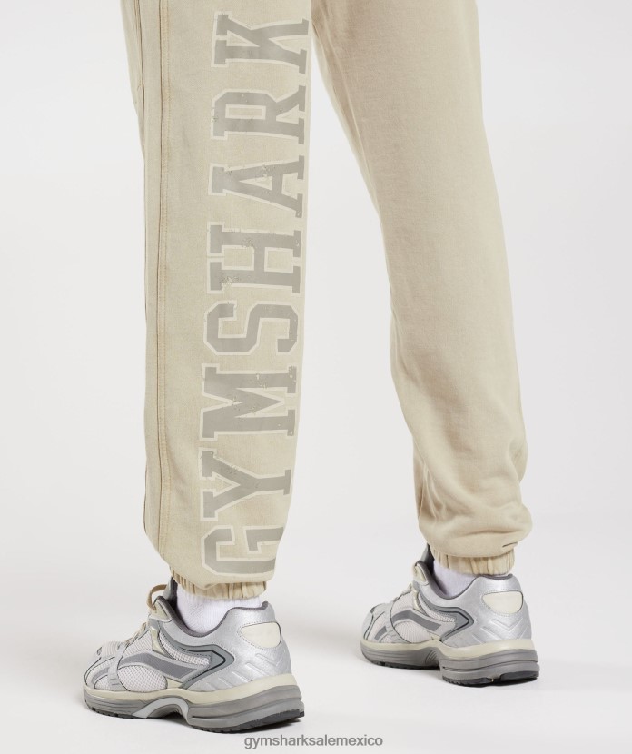 Gymshark corredores universitarios gris guijarro/lavado ácido hombres 04BZTL1057 - Gymshark Mujer