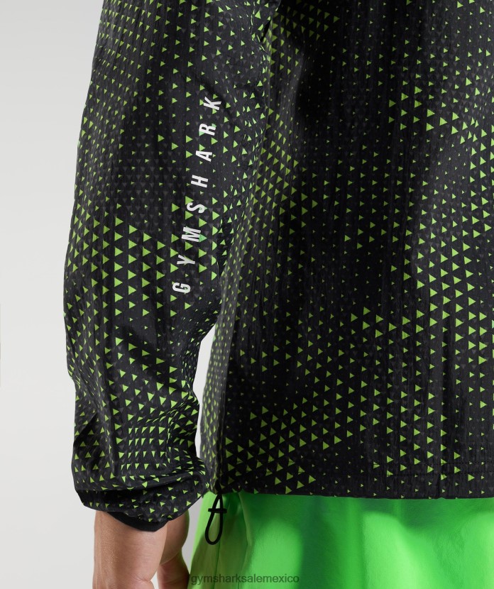 Gymshark cortavientos deportivo lima fluo hombres 04BZTL813 - Gymshark Sale