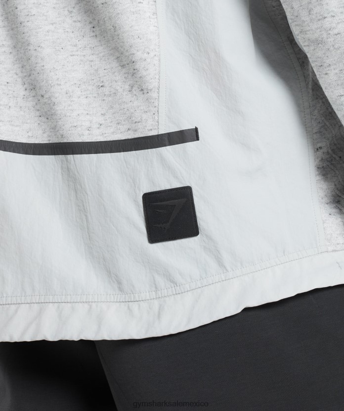 Gymshark retomar la tripulación marga gris claro hombres 04BZTL818 - Gymshark Sale