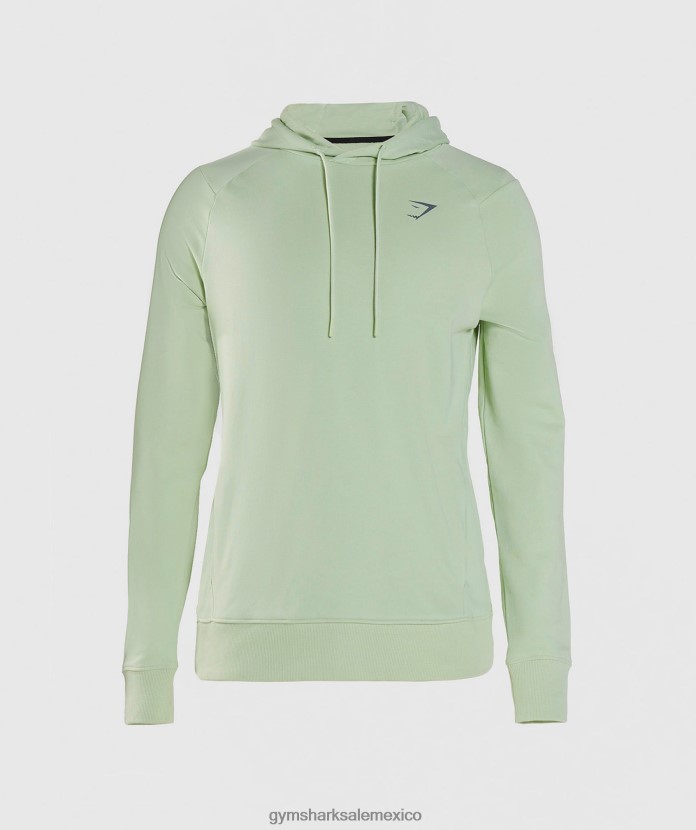 Gymshark sudadera con capucha atrevida flora verde hombres 04BZTL852 - Gymshark Mexico
