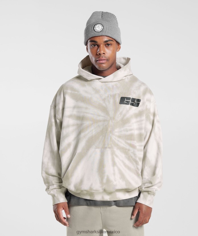 blanco/marrón hongo/lavado óptico en espiral