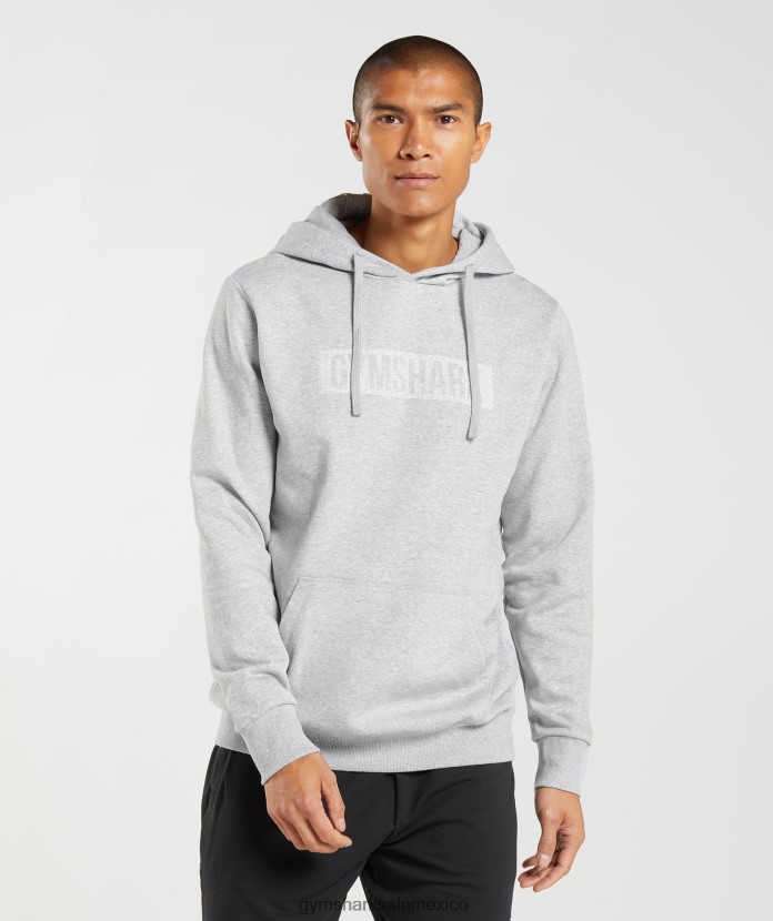 Gymshark sudadera con capucha marga gris claro hombres 04BZTL868 - Gymshark Sale