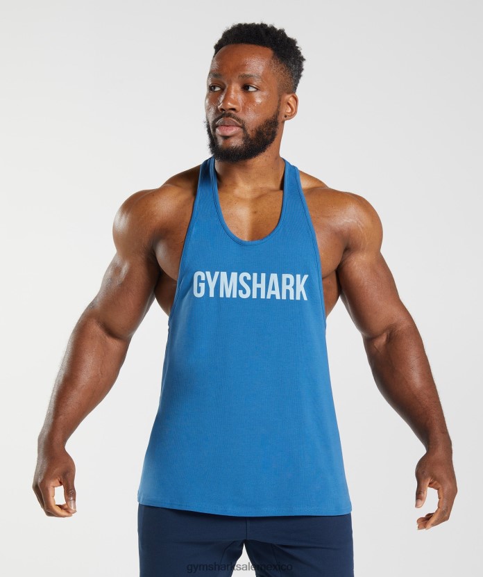 Gymshark apolo larguero azul junto al lago hombres 04BZTL978 - Gymshark Sale