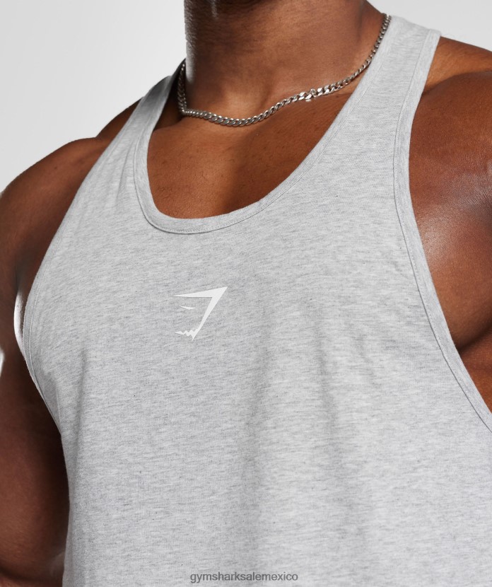 Gymshark larguero crítico 2.0 marga gris claro hombres 04BZTL1002 - Gymshark Mexico