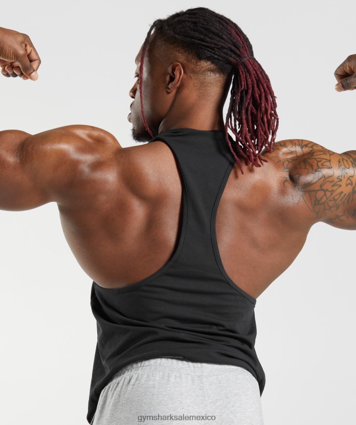 Gymshark larguero crítico 2.0 negro hombres 04BZTL975 - Gymshark Hombre