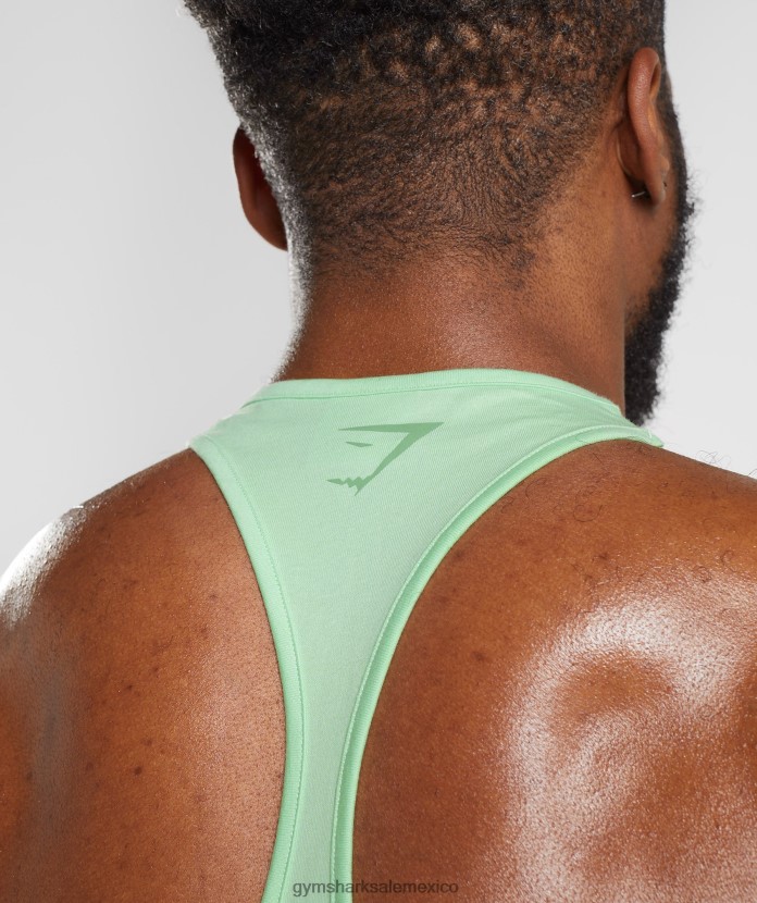 Gymshark larguero de poder áloe verde hombres 04BZTL1004 - Gymshark México