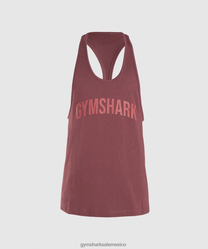 Gymshark larguero de poder marrón cereza hombres 04BZTL1003 - Gymshark Sale