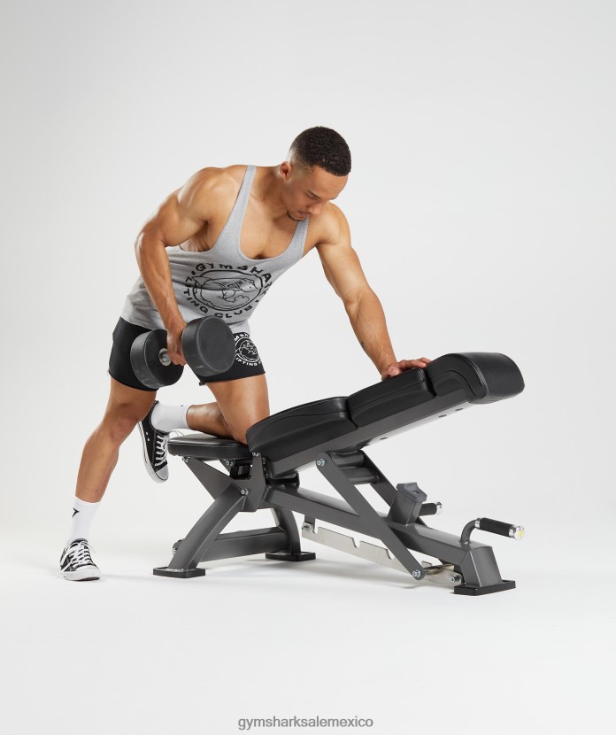 Gymshark larguero heredado Marga gris claro hombres 04BZTL999 - Gymshark México