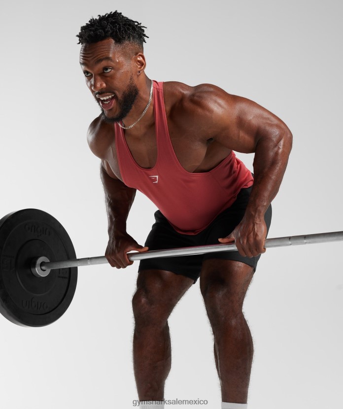 Gymshark reaccionar larguero rojo secado al sol hombres 04BZTL1026 - Gymshark Mujer