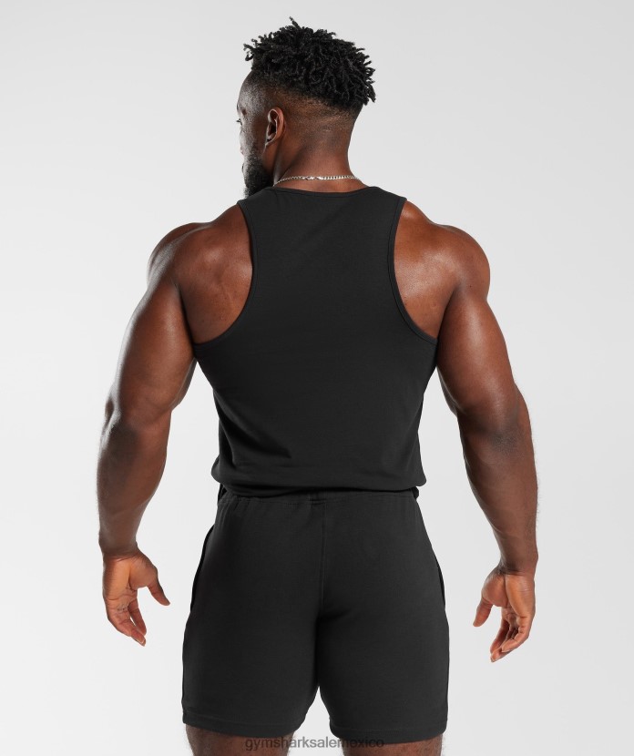 Gymshark tanque crítico 2.0 negro hombres 04BZTL924 - Gymshark México